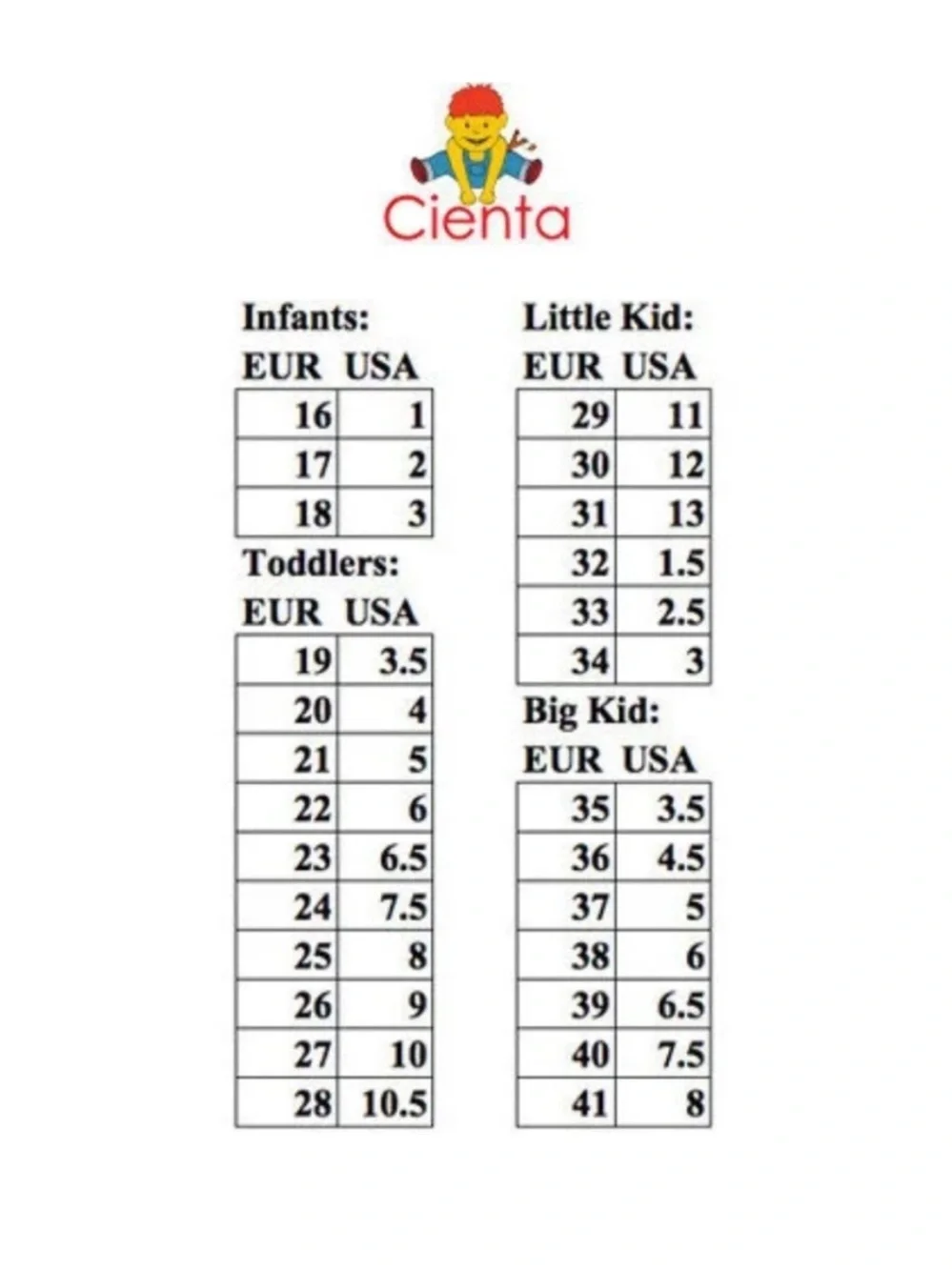 Cienta new box